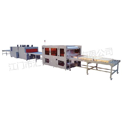 HY-6030AF+ HY-15040E全封閉水平式雙邊封切熱收縮包裝機(jī)