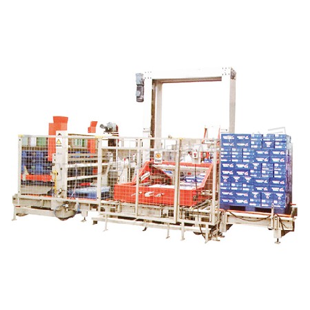 HY-120L low bed automatic palletizing machine